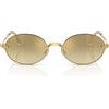 Ray-Ban Occhiali da Sole RB3929 001/7I x ASAP Rocky Oro Arista/Marrone Specchiato Unisex 54/20/145