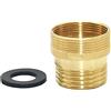 bzcemind 1pcs Ottone 1/2 Maschio a M22 M24 M20 Connettore Filetto Adatto per Bagno Adattatore per rubinetti Doccia Adattatore Femmina Connettore Femminile Raccordi in Rame,1/2 to M22 M24