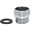 bzcemind 1pcs Ottone 1/2 Maschio a M22 M24 M20 Connettore Filetto Adatto per Bagno Adattatore per rubinetti Doccia Adattatore Femmina Connettore Femminile Raccordi in Rame,1/2 to M24 Male