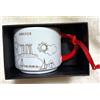 Starbucks Grecia Gold Starbucks mini tazza tazza DEMI 2 oz ORNAMENTO sei qui nella scatola