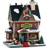 Lemax Stocking Stuffer Gifts - Edificio Illuminato in Porcellana con Scena Interna - Cod. 55334