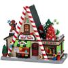 Lemax The Sweet Shack - Edificio Illuminato in Porcellana con Scena Interna - Cod. 25930
