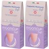 Mooncup Coppetta Mestruale Soft Rosa Taglia A 2x1 St