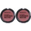 Benecos Compact Blush Mallow 2x5,5 g Polvere