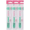 Gum Sonic Sensitive Spazzolino Batteria Refill 3x1 St