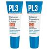 PL3 Balsamo Riparatore Labbra SOS 2x7,5 ml Protezione per le labbra