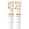 A-Derma Protect Fluido invisibile SPF 50+ 40ml - Alta protezione solare 2x40 ml Soluzione