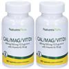nature_splus NaturesPlus Cal/Mag/VIT D3 con Vitamina K2 Tavolette 2x90 pz Compresse