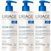 URIAGE DERM-PHY Crema Doccia Lavante Dermatologica, pelle secca e sensibile 3x500 ml