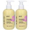 Goovi Nourish & Flourish Shampoo Setificante 2x250 ml