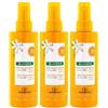 Klorane Spray Solare Sublime con Tamanu BIO e Monoi SPF 30 - Alta protezione solare 3x200 ml
