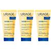 URIAGE DERM-PHY Olio Lavante Dermatologico bagno e doccia, pelle secca sensibile 3x50 ml