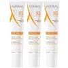 A-Derma Protect Fluido invisibile SPF 50+ 40ml - Alta protezione solare 3x40 ml Soluzione