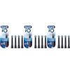 Oralb Pw Refill Io Ultra Cl Bl 3x4 pz Spazzolino da denti