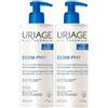 URIAGE DERM-PHY Crema Doccia Lavante Dermatologica, pelle secca e sensibile 2x500 ml