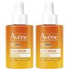 pdmtobemaintained Eau Thermale Avène Ultra Siero SPF50+, Attiva la luminositÃ , Protezione solare viso molto alta, 30ml 2x30 ml
