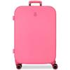 Enso Annie, valigia da cabina, bagaglio a mano, interno con due scomparti, realizzata in materiale ABS resistente e leggero, 4 ruote girevoli, lucchetto a combinazione laterale, di Joumma Bags