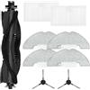 Auratrove Kit di parti di ricambio per Cleanova Vexilar per W7 W9 W11 W15, set di panni per scopa laterale principale, accessori facili da installare (A)