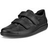 ECCO Soft 2, Sneakers, Donna, Nero (Black With Black Sole), 42 EU
