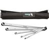 Capri Tools Set di chiavi a scatola extra lunghe da 0 gradi, SAE, 1/4-3/4", 8 misure, 5 pezzi