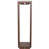Zafferano Home Solar H 50 lampada da esterno Corten