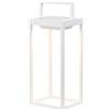Zafferano Home Solar 2 H 37 lampada da tavolo Bianco