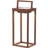 Zafferano Home Solar 2 H 37 lampada da tavolo Corten