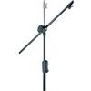 HERCULES MS533B Hideaway Boom Stand, Black