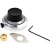ezqnirk 1pcs 46mm 0-14 Digital Multi-Turn Interruttore Del Potenziometro Tappo B2 Knob Con Quadrante Di Precisione 3590S 7276 Diametro Del Foro Dell'albero 6,35 Mm