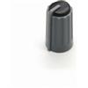 ezqnirk 10pcs REGOLAZIONE MIXER Diametro Della Manopola Diametro 10,5mm Cappo Di Manopola Di Plastica 18mm 270 Gradi Foro Interno A Forma Di D 6 Mm,Black
