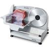 VEVOR Affettatrice Elettrica per Carne, Macchina Affettatrice per Prosciutto Salumi Lama in Acciaio Inox 420 Spessore di Taglio Regolabile tra 0-15 mm, Carne Congelata Baguette Bistecche, 200 W