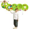 VEVOR Pannello Sensoriale Montessori da Parete, Pannello con 12 Attività Interattive per Bambini, Gioco Educativo in Legno per Bambini 3-12 Anni, Centro di Apprendimento per Sala Giochi, Asilo e Aula