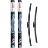 Bosch Automotive Bosch Aerotwin eA 173 S Tergicristalli Anteriori 550 mm / 475 mm | Set di 2 Tergicristalli di Ricambio, con Adattatore Preassemblato - Confezione Salvaspazio