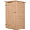 Casetta Box da Giardino in Legno di Abete 75x56x115 cm