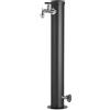 Fontana da Giardino con Doppio Rubinetto Belfer 42/ARRF Antracite