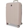 ROLL ROAD Joumma Roll Road Acadia Medium Champagne Valigia 45x65x25 cm Rigido Polipropilene Lucchetto a Combinazione Integrato 67L 3.4kg 4 Doppie Ruote