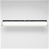Parama Applique led universale 40cm in alluminio nero | Wezen