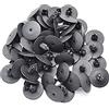 bzcemind 50pcs 10mm Auto Foro Rivetti di plastica Rivetti di fissaggio Fender Paraurti Pinello Pin Clip adatti per Toyota VW Renault