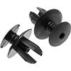 bzcemind 50x Auto Fissaggio Auto Pannello Trim Pannello Clips Fit 9mm Hole Adatto per VW Volkswagen T4 T5 Transporter Eurovan auto Rivetti in plastica Automobile