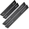 QFYANXUAN 4 Pezzi Fibra di Carbonio Battitacco per Auto per VW Golf 8 8.5 2020-2024 2025, Battitacco Adesivi Soglie Porte, Battitacco Prevenire L'Usura, Car Accessori