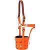 Weaver Equine Weaver Leather Museruola unisex LG al pascolo W/CORONA, BO Horse, Blaze Orange, L