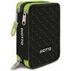 Astuccio 3 Zip Giotto Stilnovo Scuola Black