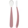 Chicco Bipack Cucchiaio in Morbido Silicone 6m+ 2 Pezzi - Fucsia