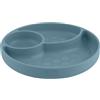 Chicco Easy Menù Piatto in Silicone con Ventosa - Azzurro