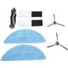 Auratrove Parti di ricambio per cecotec per Conga Y70 Robot Aspirapolvere, Spazzola Principale Spazzola Laterale Filtro Mop Panno Kit, Set di Accessori per la Pulizia