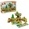 LEGO DUPLO 10480 Foresta Esplorativa con Animali Selvatici 131 pz Plastica Multicolore 3+