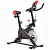 Cyclette Da Casa Con Resistenza Regolabile, Cyclette Professionale Da Camera Con Sella E Manubrio Regolabile, Monitor Lcd, Sensore Battito Cardiaco P