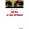 SYLLEPSE Karl Marx, les thèses sur Feuerbach