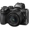 Nikon Z5 + Z 24-50 + Lexar SD 64 GB 667x Pro Fotocamera Mirrorless, CMOS FX 24.3 MP, Full Frame, Mirino Quad-VGA EVF, LCD 3.2'' Touch, Wi-Fi, Bluetooth, Video 4K, Nero (Nital Card)