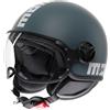 Momo Design CASCO JET FGTR CLASSIC MOMODESIGN E2206 CANDY MATT OTTANIO GREY WHITE MOMO DESIGN : Taglia Int - XS